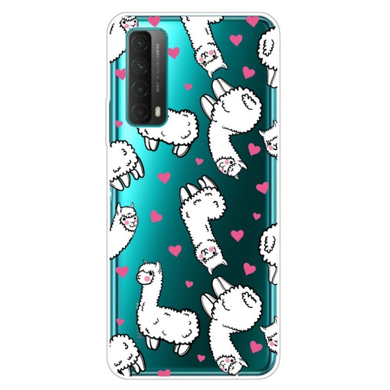 Kryt Huawei P Smart 2021 Transparentní Lamy Zábava