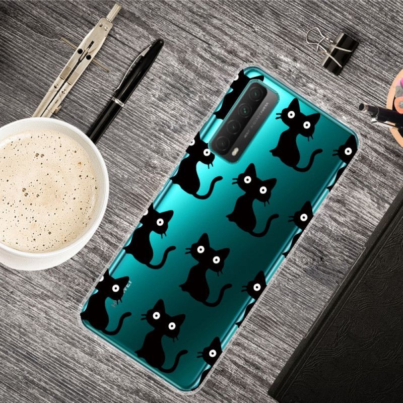 Kryt Huawei P Smart 2021 Více Černých Koček
