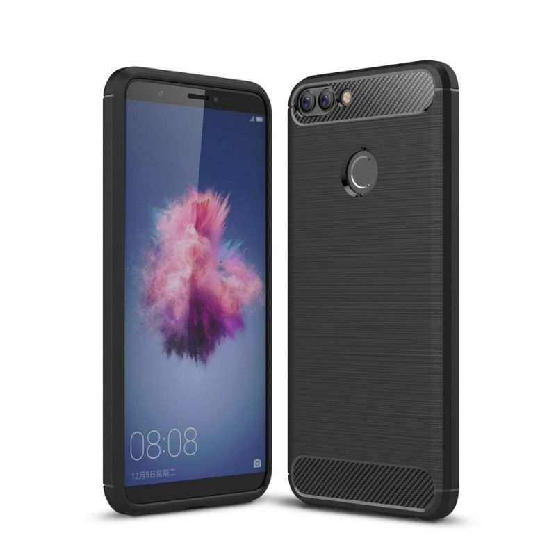 Kryt Huawei P Smart Kartáčované Uhlíkové Vlákno