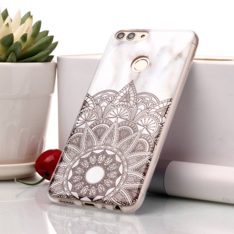 Kryt Huawei P Smart Mramorová Mandala