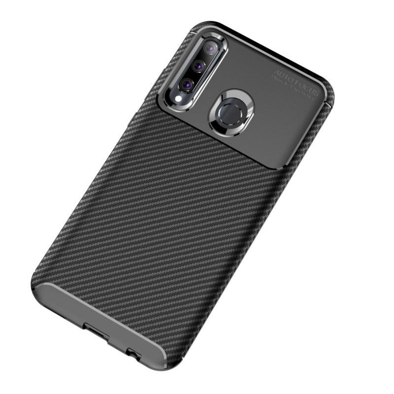 Kryt Huawei P Smart Plus 2019 Flexibilní Textura Uhlíkových Vláken