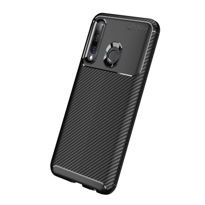 Kryt Huawei P Smart Plus 2019 Flexibilní Textura Uhlíkových Vláken