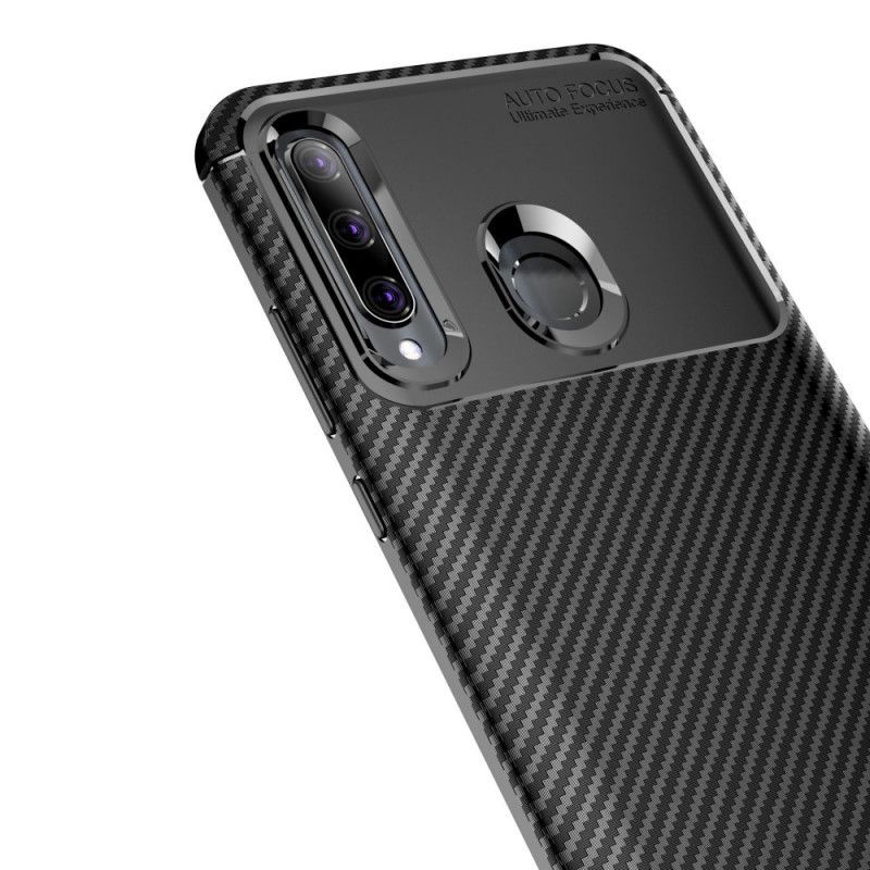 Kryt Huawei P Smart Plus 2019 Flexibilní Textura Uhlíkových Vláken