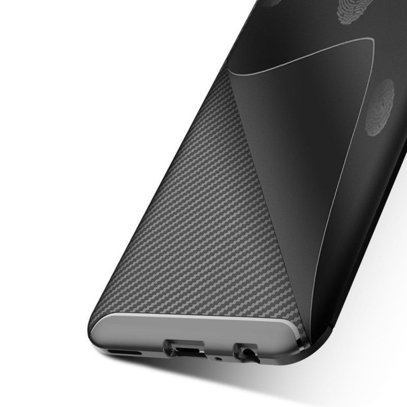 Kryt Huawei P Smart Plus 2019 Flexibilní Textura Uhlíkových Vláken