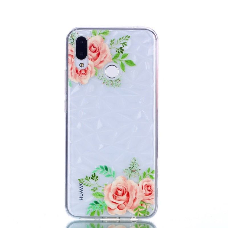 Kryt Huawei P Smart Plus Diamant A Textura Květin