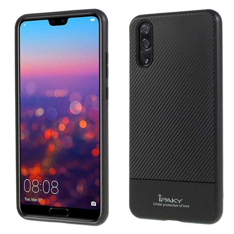 Kryt Huawei P20 Ipaky Uhlíkové Vlákno