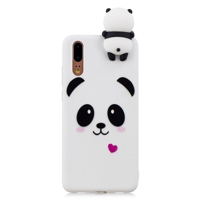 Kryt Huawei P20 Panda 3d Zábava