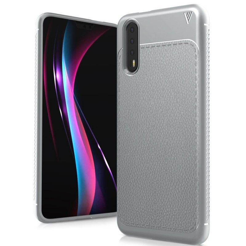 Kryt Huawei P20 Prémiový Kožený Efekt