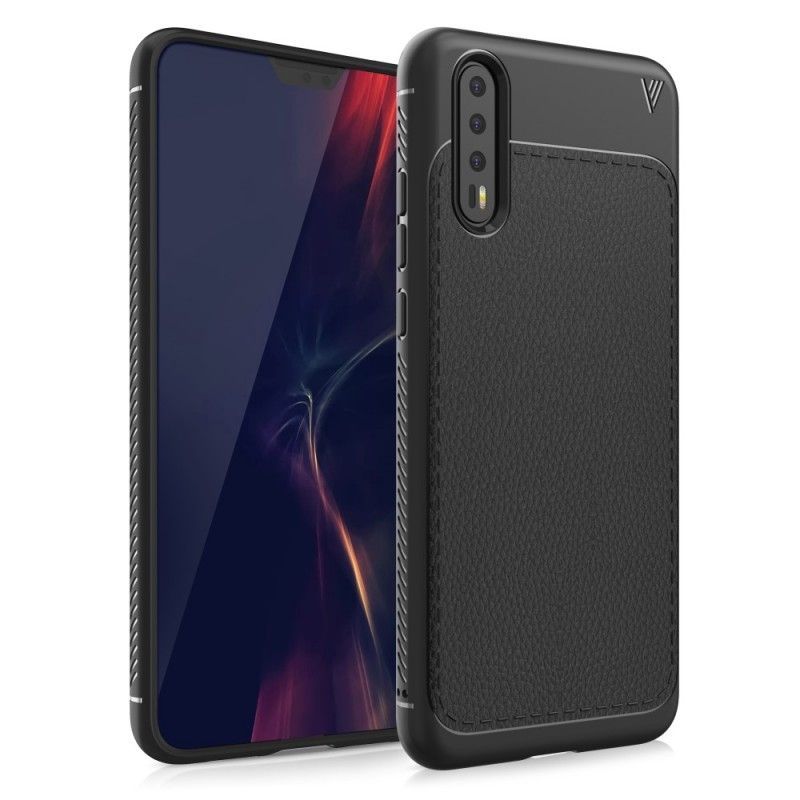 Kryt Huawei P20 Pro Prémiový Kožený Efekt