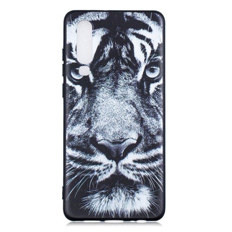 Kryt Huawei P30 Černý A Bílý Tygr