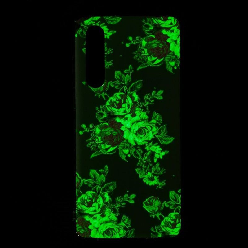 Kryt Huawei P30 Fluorescenční Květiny Svobody