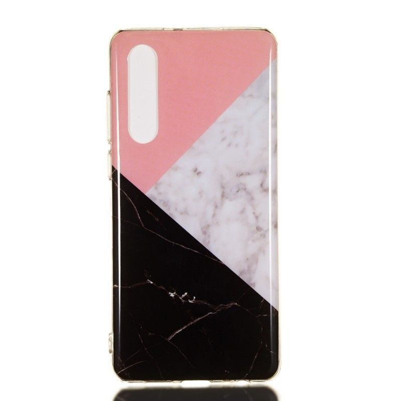 Kryt Huawei P30 Geometrický Mramor
