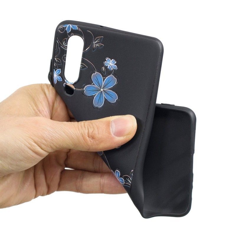Kryt Huawei P30 Modré Květy