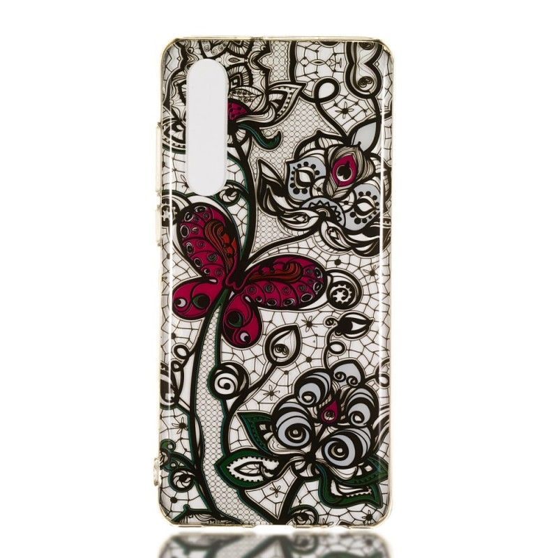 Kryt Huawei P30 Motýl A Krajka
