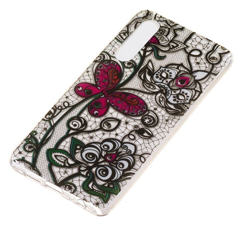 Kryt Huawei P30 Motýl A Krajka