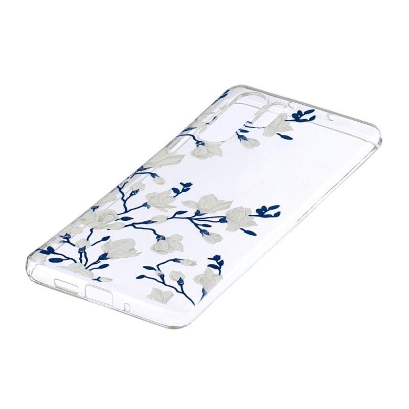 Kryt Huawei P30 Pro Bílé Květy