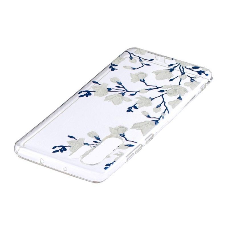 Kryt Huawei P30 Pro Bílé Květy