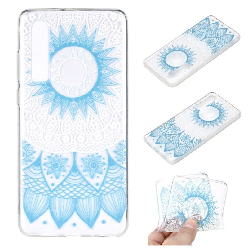 Kryt Huawei P30 Průhledná Barevná Mandala