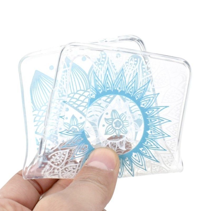 Kryt Huawei P30 Průhledná Barevná Mandala