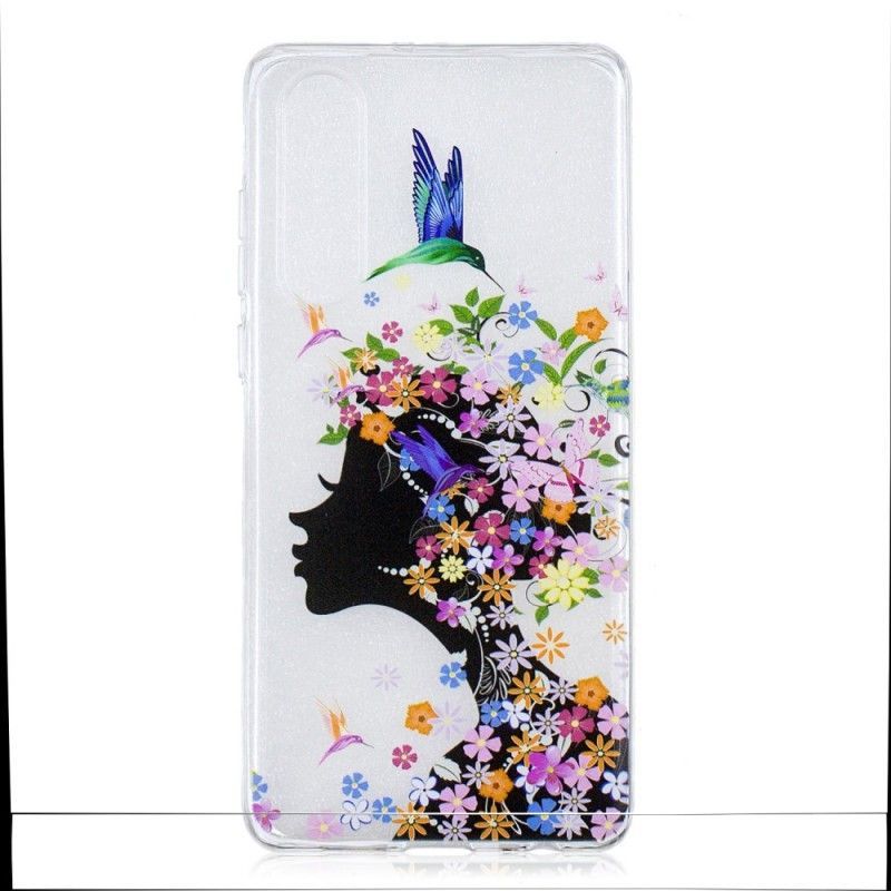Kryt Huawei P30 Průhledná Květinka