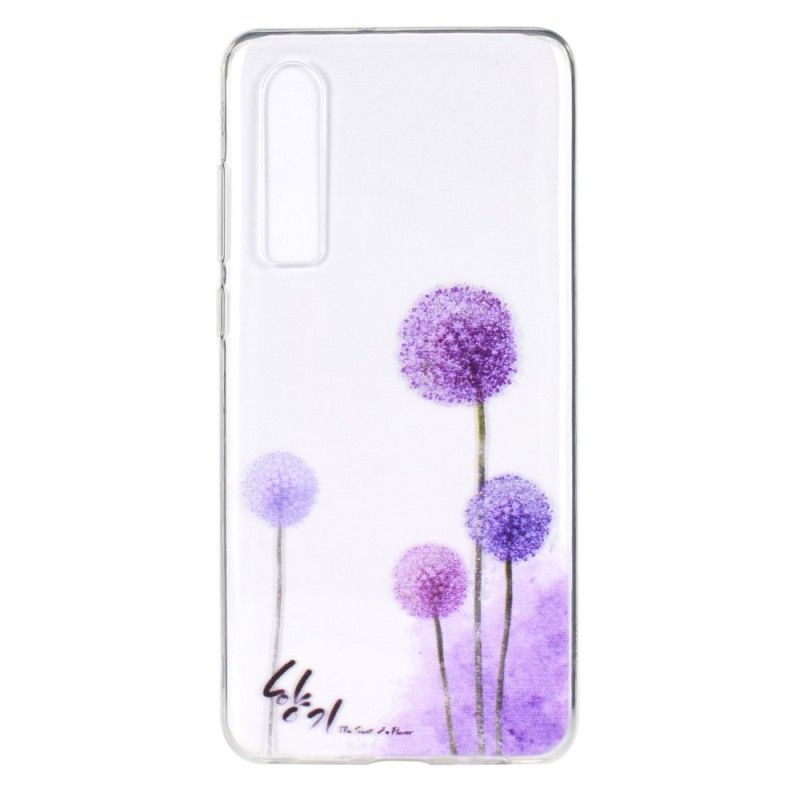 Kryt Huawei P30 Průhledné Barevné Pampelišky