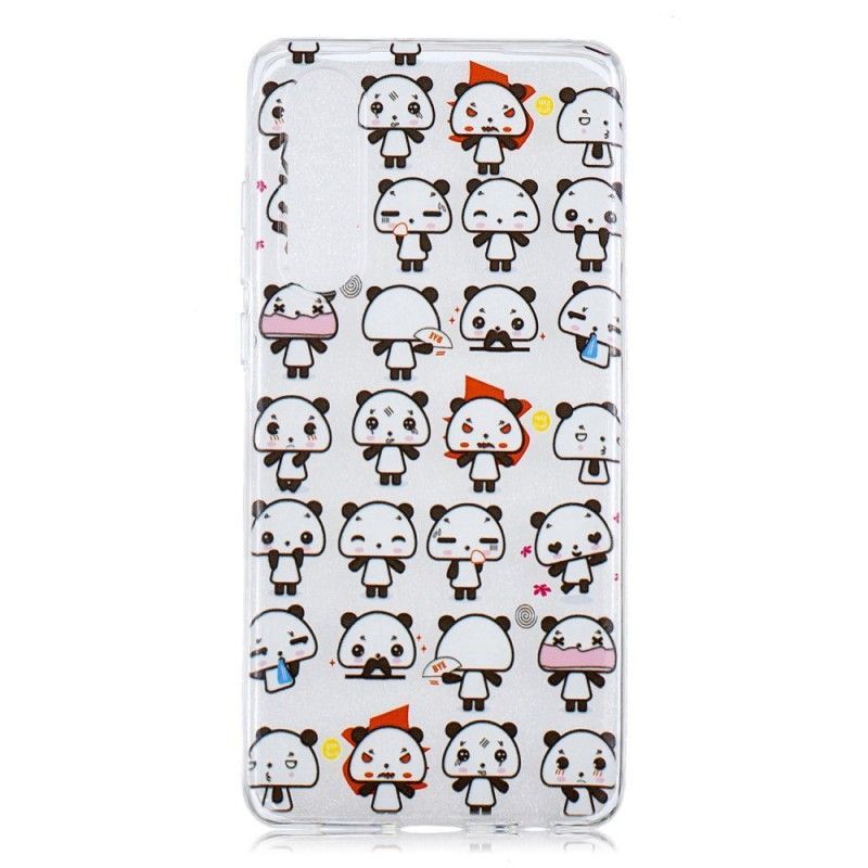 Kryt Huawei P30 Průhledné Legrační Pandy