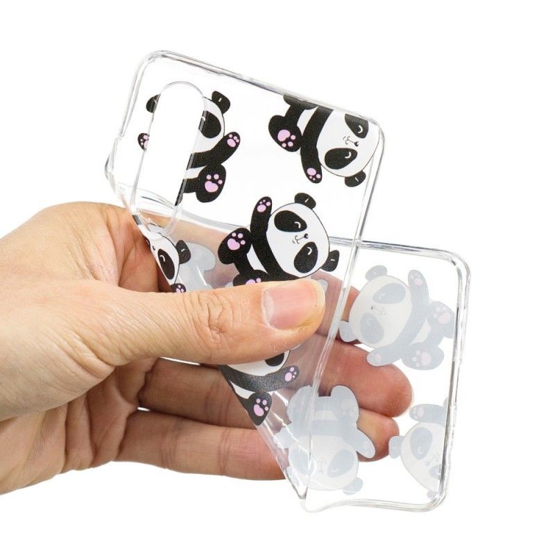 Kryt Huawei P30 Průhledné Pandy Se Bavte
