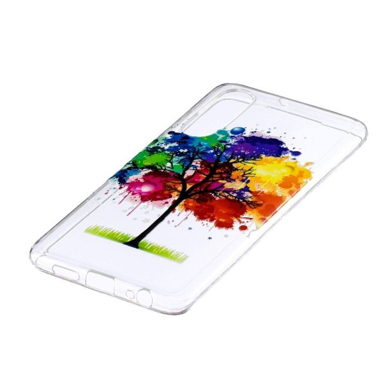 Kryt Huawei P30 Průhledný Akvarelový Strom