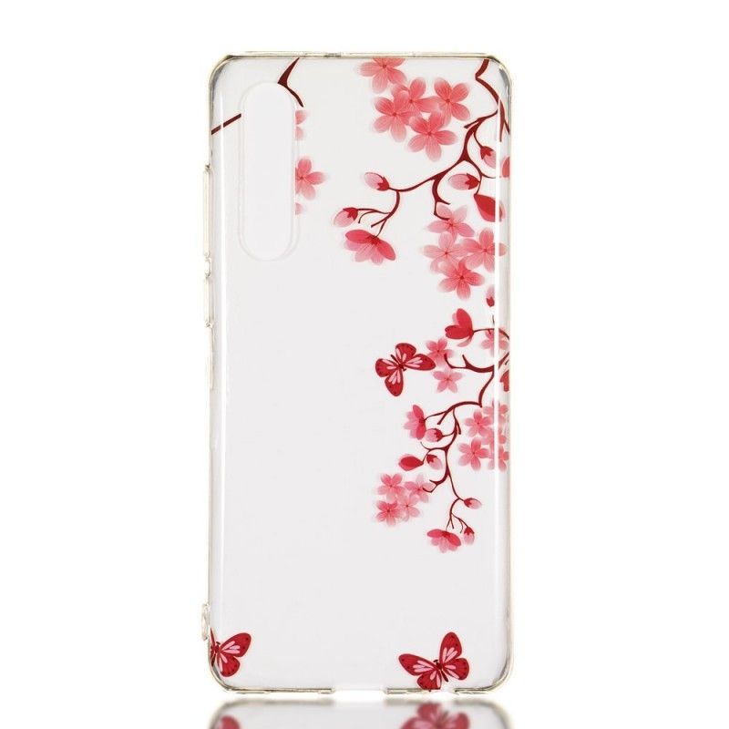 Kryt Huawei P30 Průhledný Květinový Strom