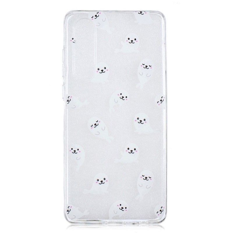 Kryt Huawei P30 Transparentní Těsnění Zábavné