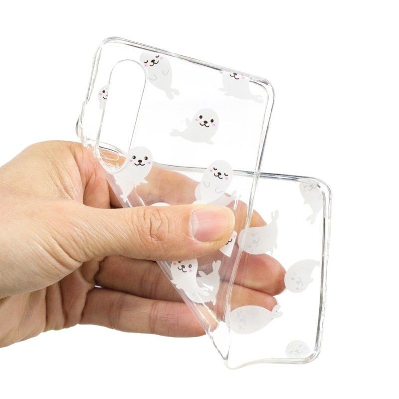 Kryt Huawei P30 Transparentní Těsnění Zábavné