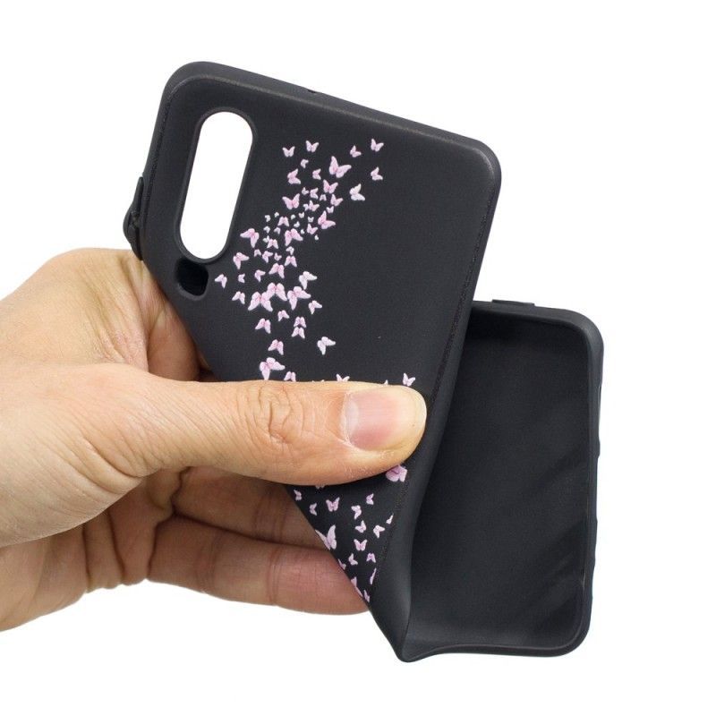Kryt Huawei P30 Žena S Květinou