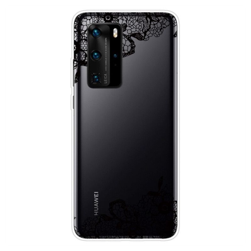 Kryt Huawei P40 Jemná Krajka
