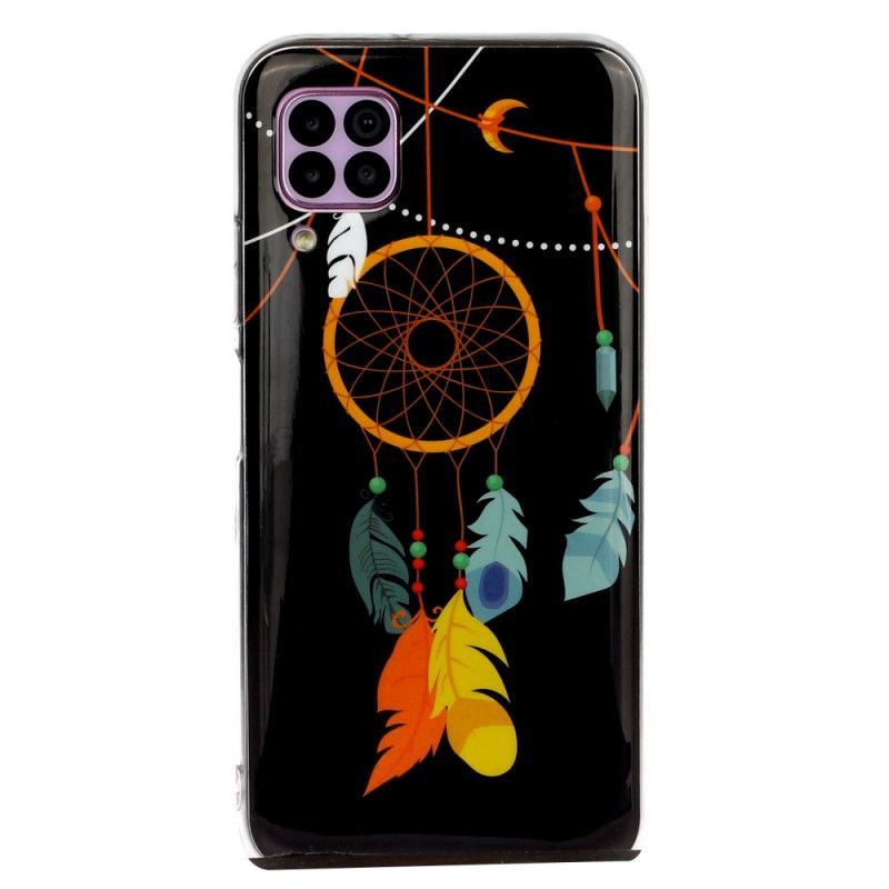Kryt Huawei P40 Lite Jedinečný Fluorescenční Lapač Snů