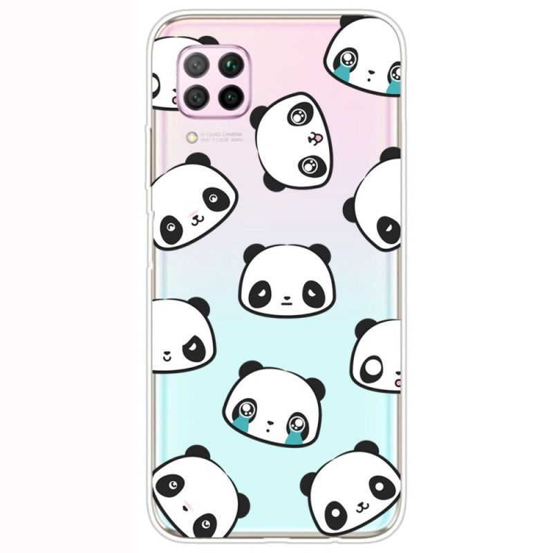 Kryt Huawei P40 Lite Sentimentální Pandy