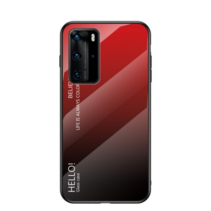 Kryt Huawei P40 Pro Ahoj Tvrzené Sklo