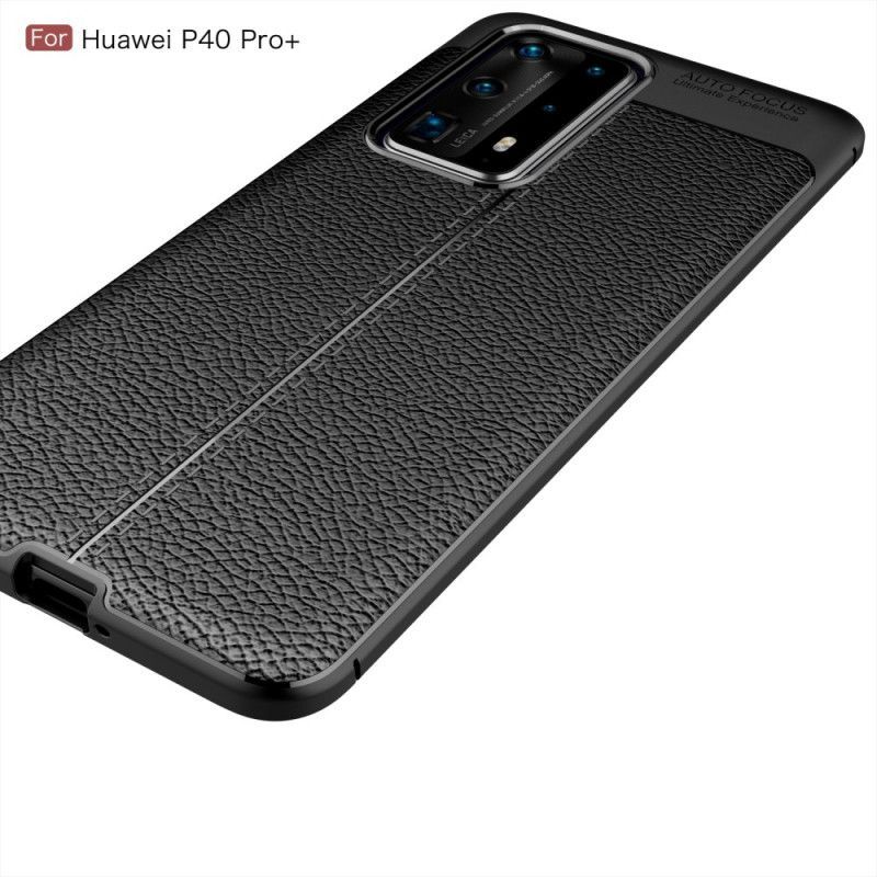 Kryt Huawei P40 Pro Plus Flexibilní Textura Uhlíkových Vláken