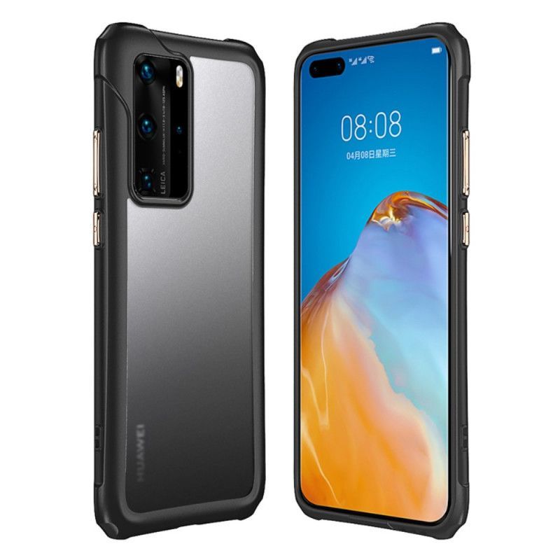 Kryt Huawei P40 Pro Průhledný Matný Leeu Design
