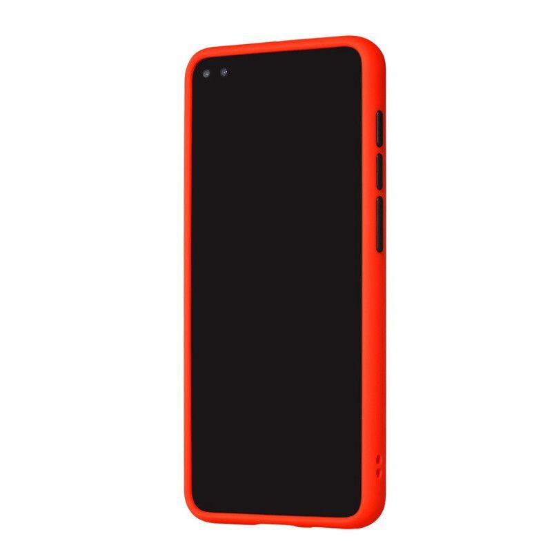 Kryt Huawei P40 Průhledný Barevný Obrys