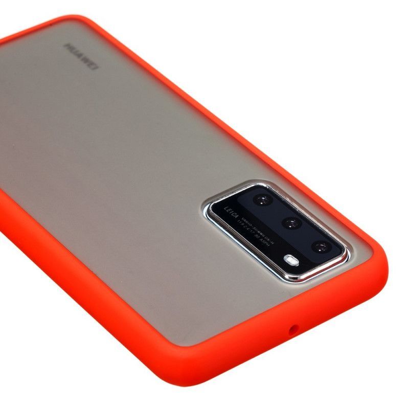 Kryt Huawei P40 Průhledný Barevný Obrys