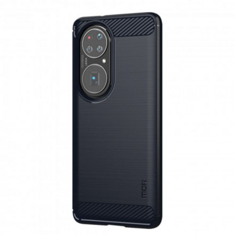 Kryt Huawei P50 Mofi Kartáčované Uhlíkové Vlákno