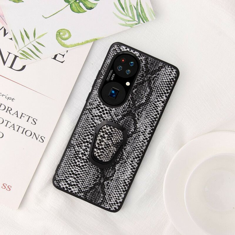 Kryt Huawei P50 Pro Hadí Styl Držáku Prstenu