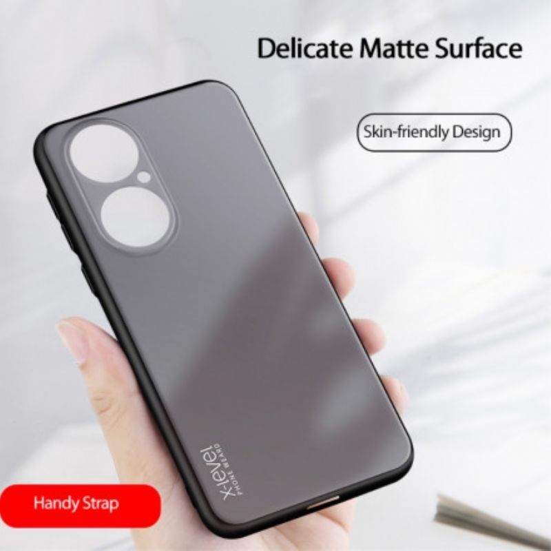 Kryt Huawei P50 X-úroveň Matný Se Šňůrkou