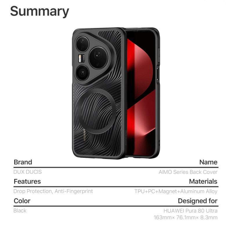 Kryt Huawei Pura 80 Ultra Magsafe Aimo Series Dux Ducis