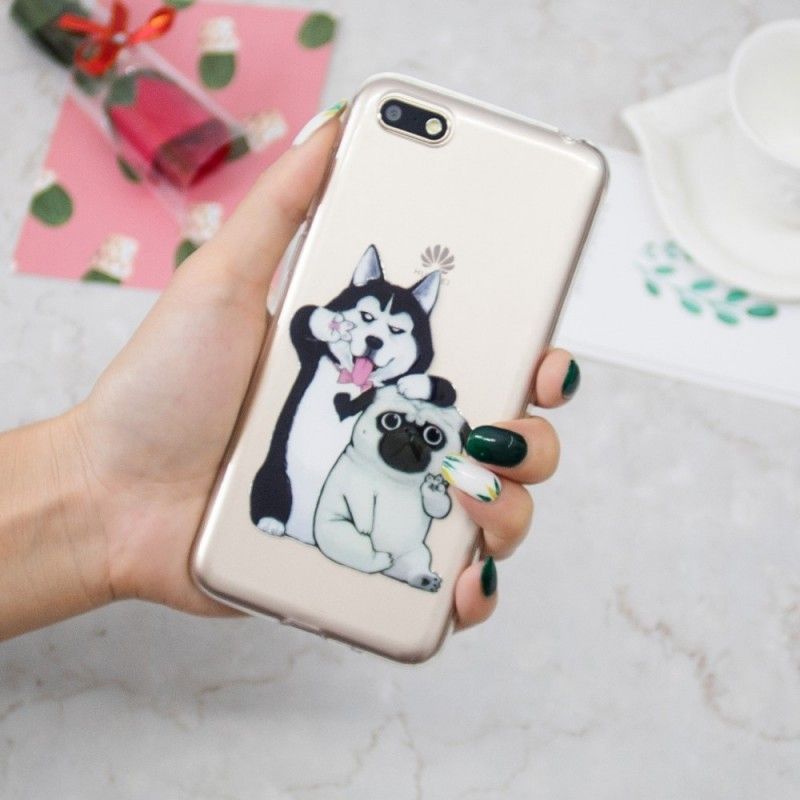 Kryt Huawei Y5 2018 Legrační Psi