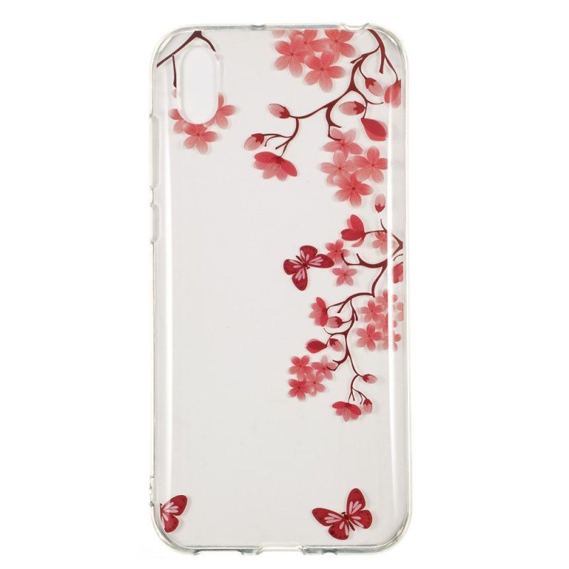 Kryt Huawei Y5 2019 / Čestná 8s Průhledná Motýlí Větev