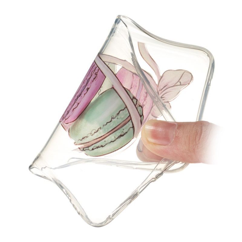 Kryt Huawei Y5 2019 / Čestné 8s Transparentní Gurmánské Makronky