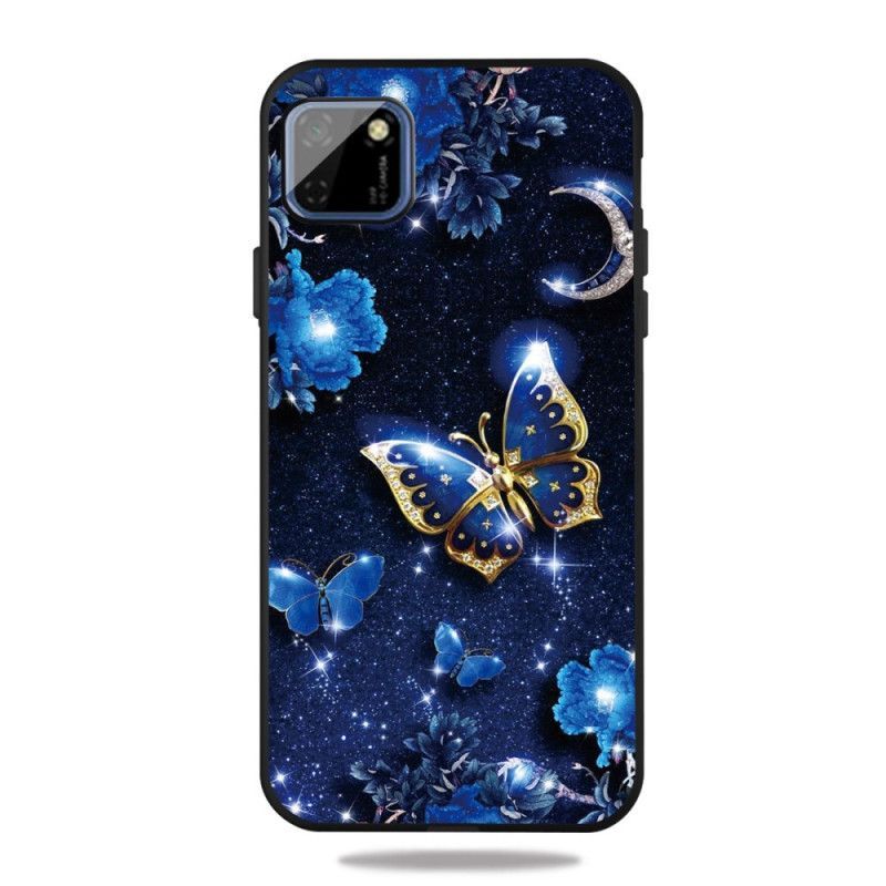 Kryt Huawei Y5p Zlatý Motýl