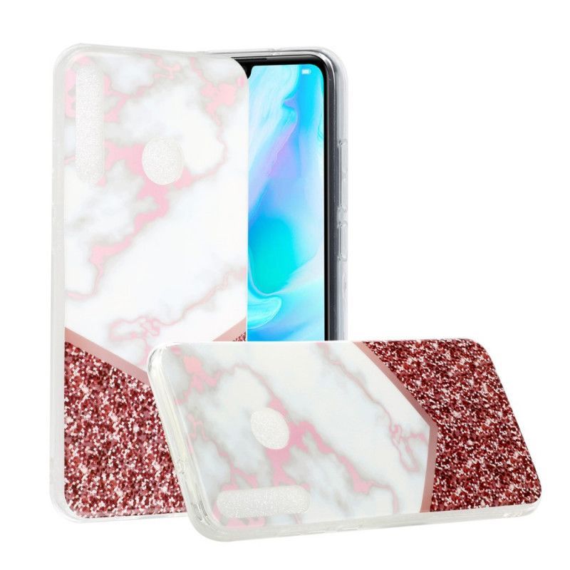 Kryt Huawei Y6p Obměna Geometrie Mramoru