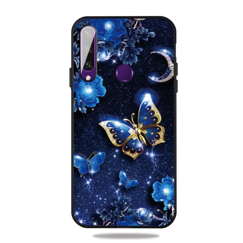 Kryt Huawei Y6p Zlatý Motýl